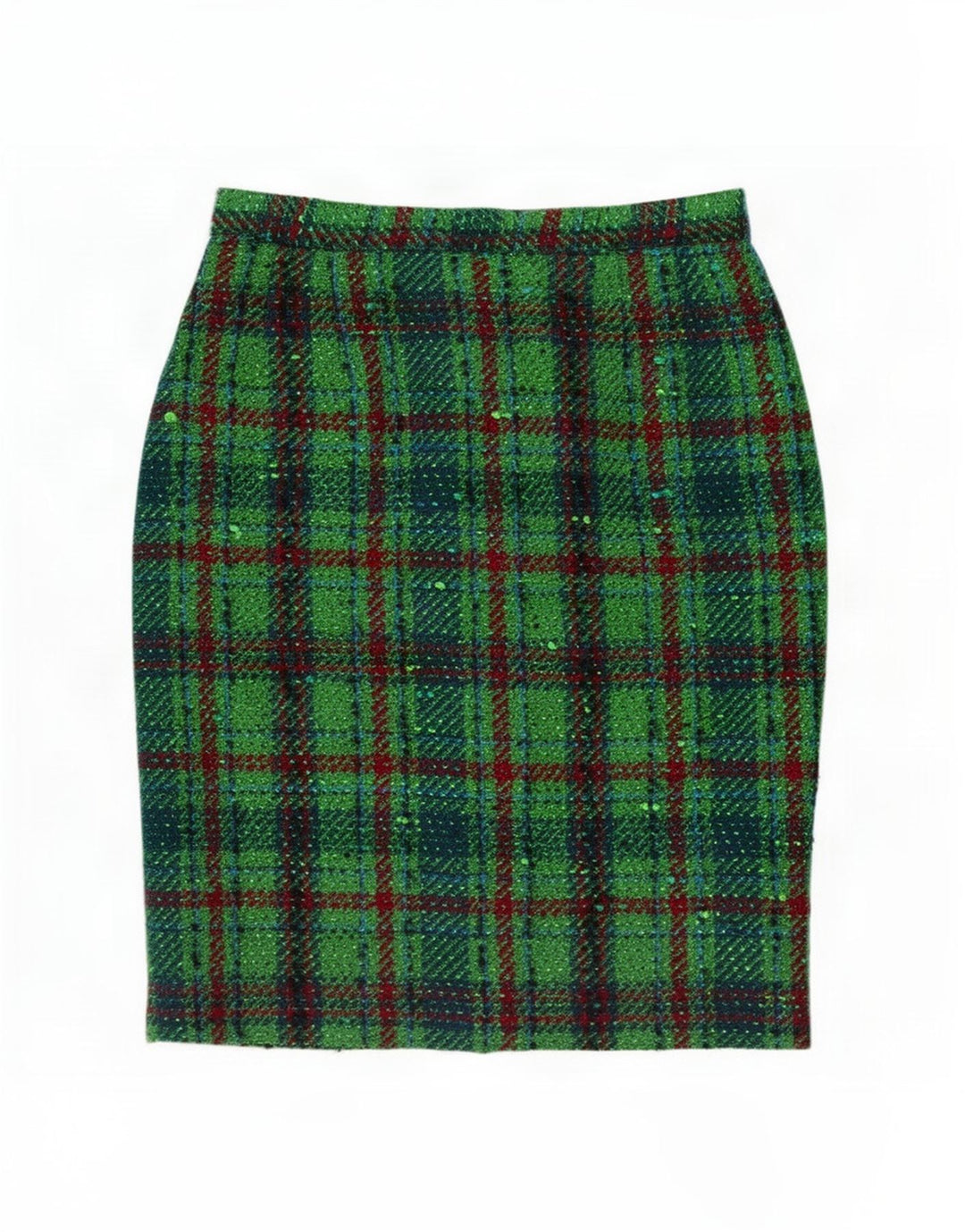 Fusta Creion Vintage Femei IT 44 Medium W28 Verde Carod