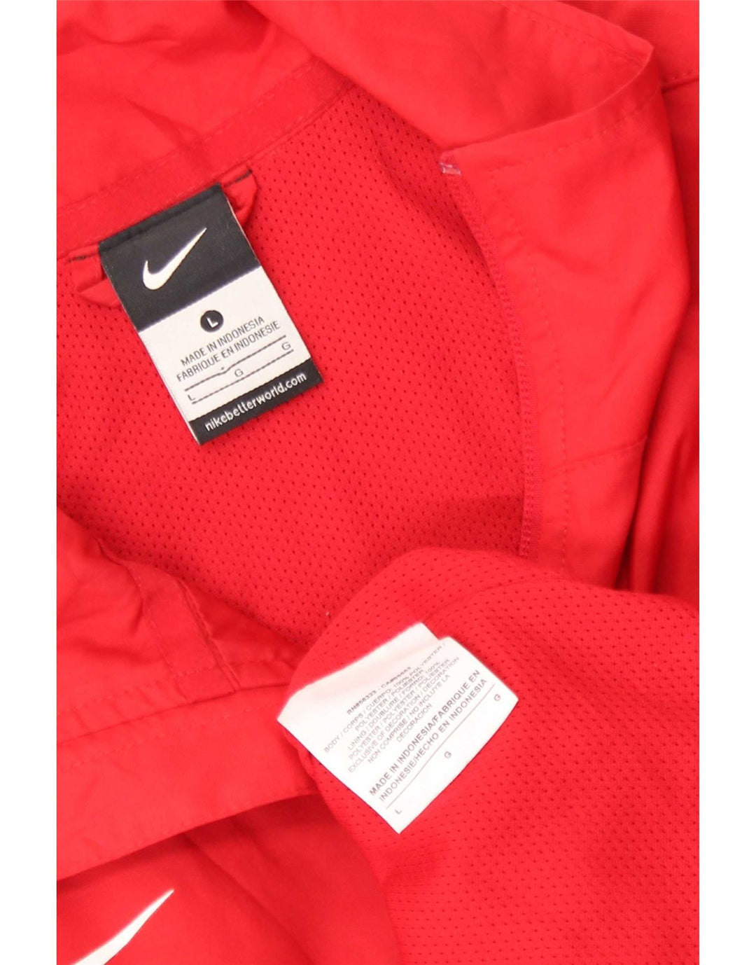 Jachetă de top pentru trening Nike pentru bărbați, mare, roșu, din poliester