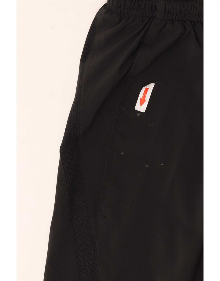 Pantaloni scurți sport Nike pentru bărbați, poliester mediu negru
