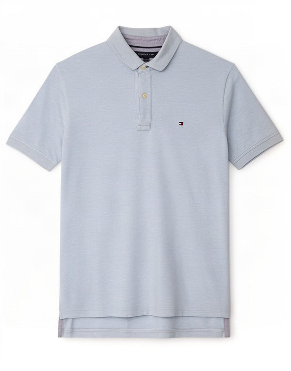 Tommy Hilfiger Mens Classic Fit Polo Shirt Medium Blue