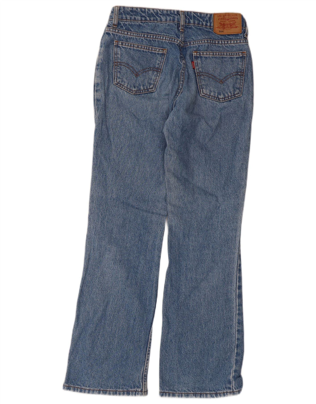 Blugi drepti Levi's 564 pentru femei, cu ajustare relaxată, W28 L29, albastru