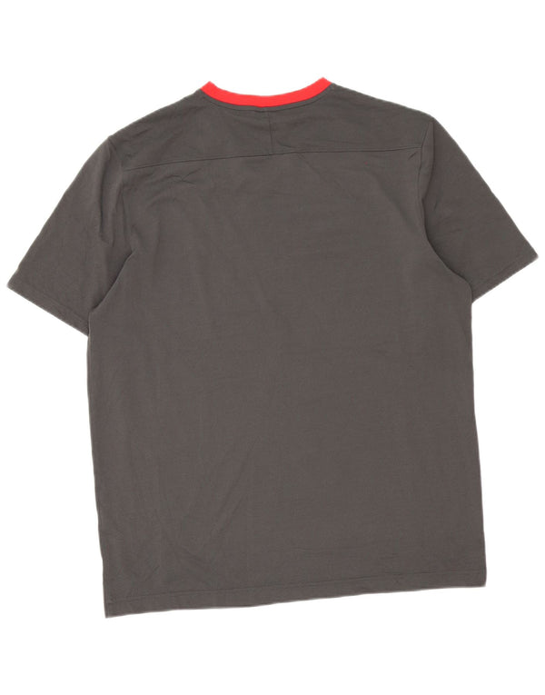 Tricou Under Armour pentru bărbați Heat Gear Top mare gri Colorblock