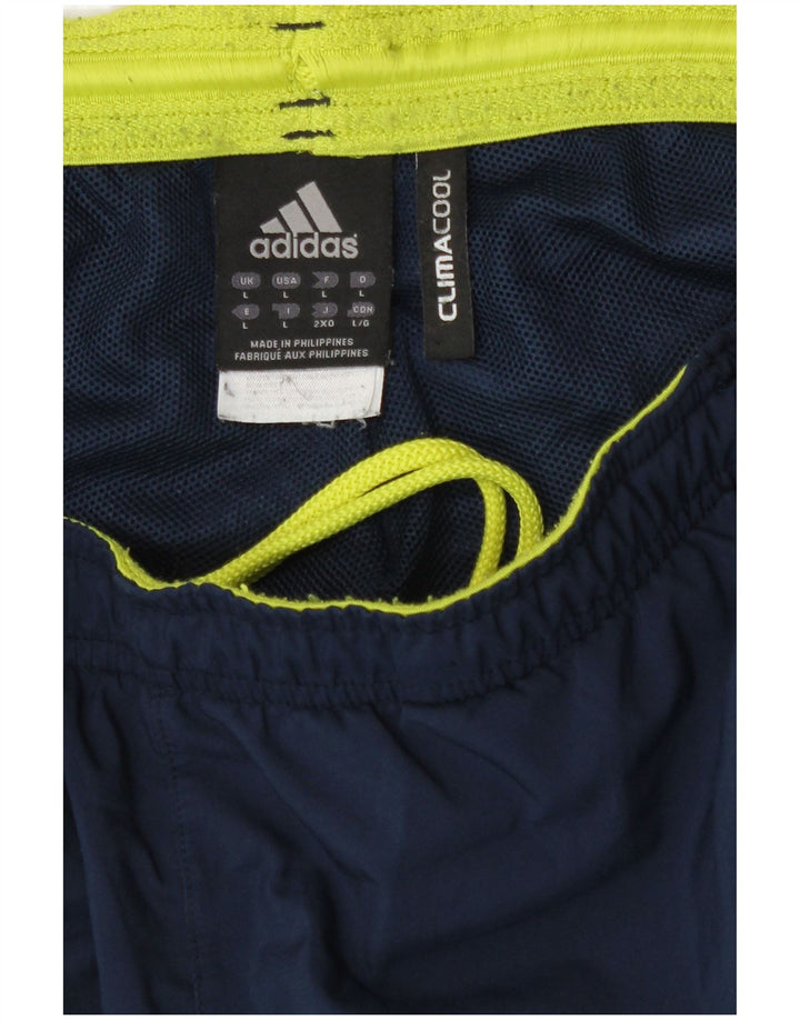 Pantaloni de trening Adidas Climacool pentru bărbați, mari, albastru, poliester