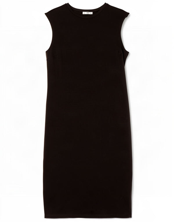 Rochie teacă fără mâneci pentru femei Zara UK 14 mare neagră
