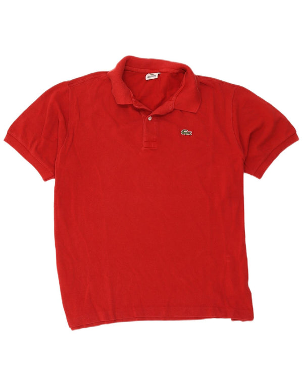 Tricou polo pentru bărbați Lacoste Mărimea 7 2XL Bumbac roșu