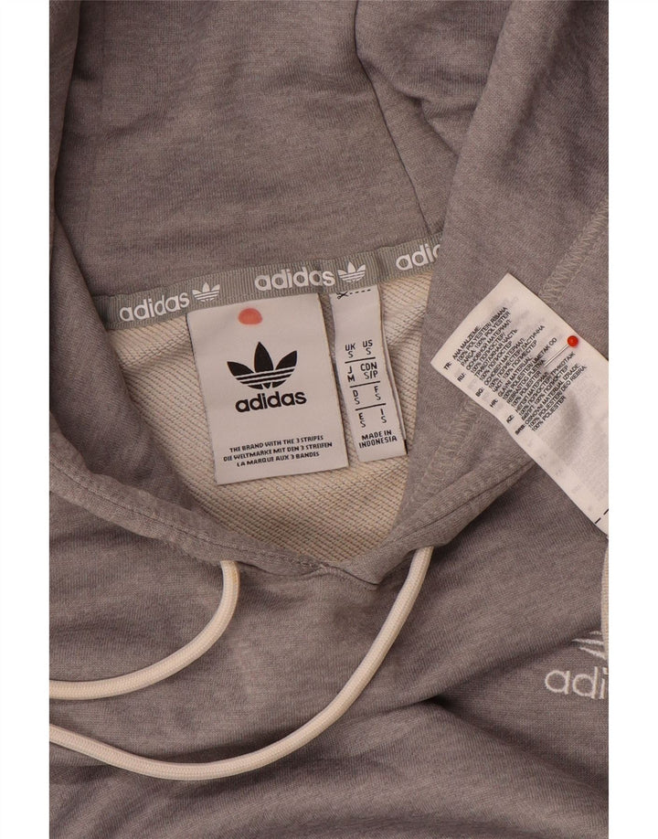 Pulover adidas pentru bărbați, mic, gri, poliester
