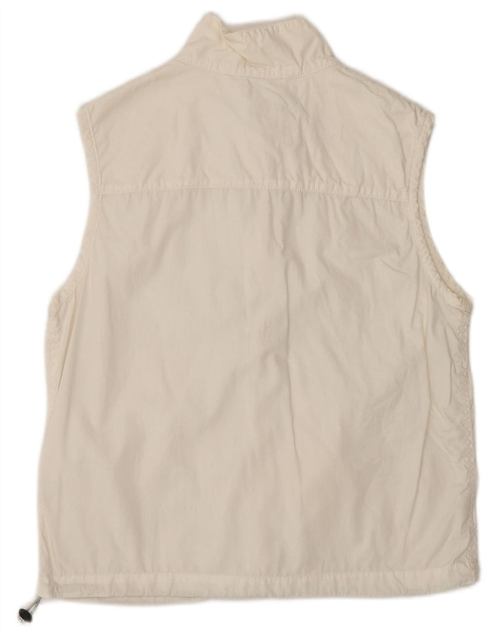 Gilet pentru femei Murphy & Nye UK 14, bumbac alb mediu