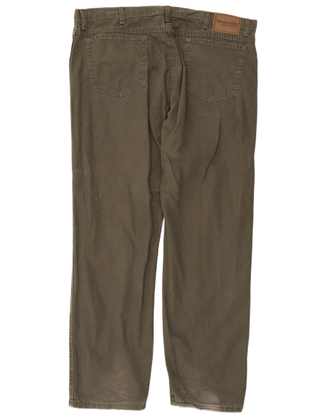 Pantaloni casual drepti pentru bărbați WRANGLER L40 L30 bumbac kaki