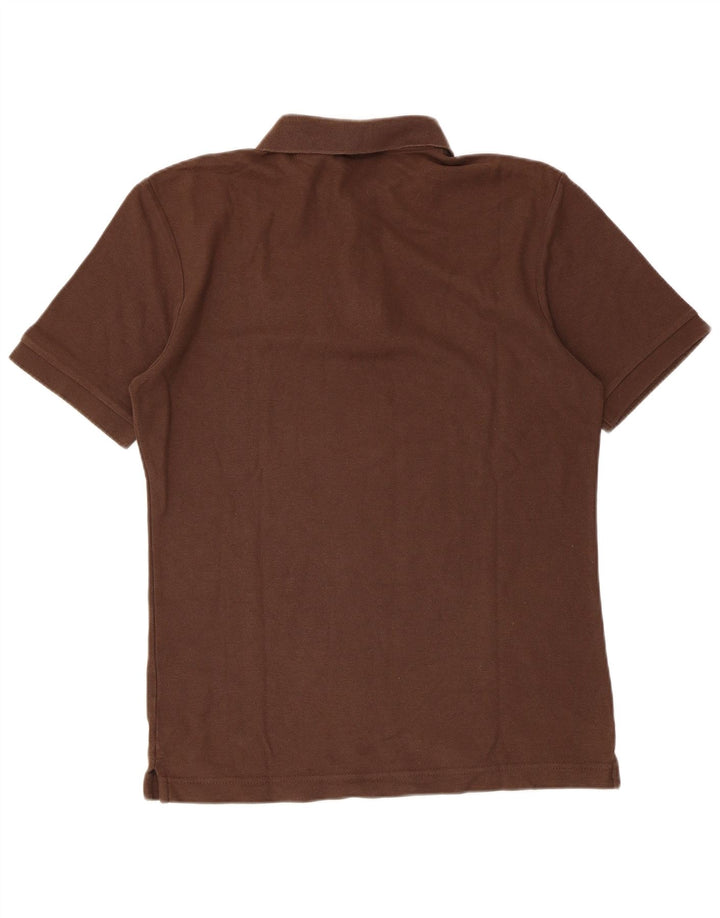 Tricou polo Fila pentru bărbați, bumbac maro mediu