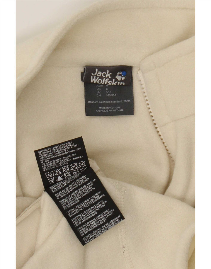 Jack Wolfskin Jachetă pentru femei Liner Fleece UK 8/10 Poliester mic alb