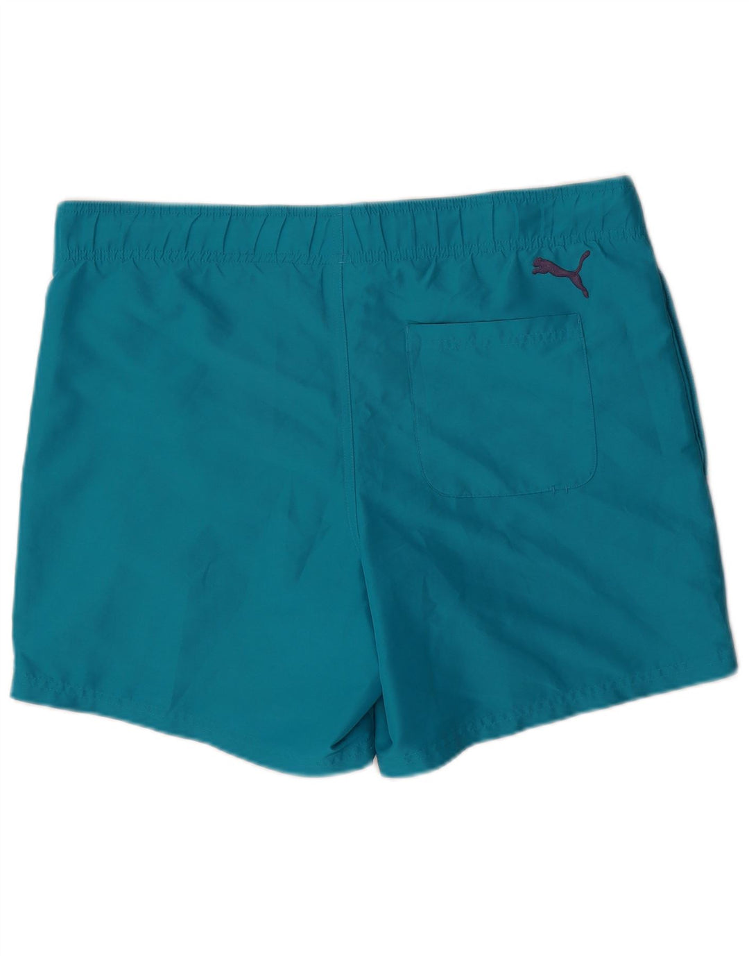 Pantaloni scurți de înot grafic Puma pentru bărbați, poliester albastru mediu