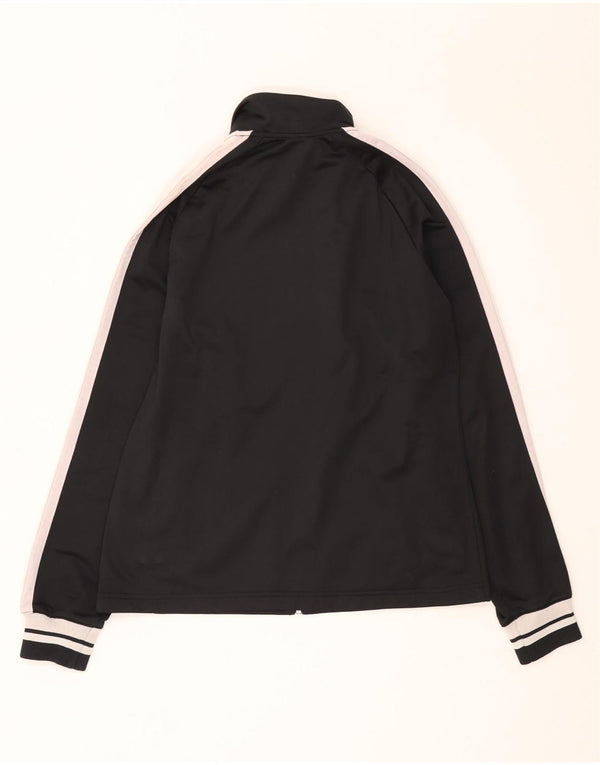 Jachetă de trening Asics pentru femei UK 14, mare, negru, poliester color bloc