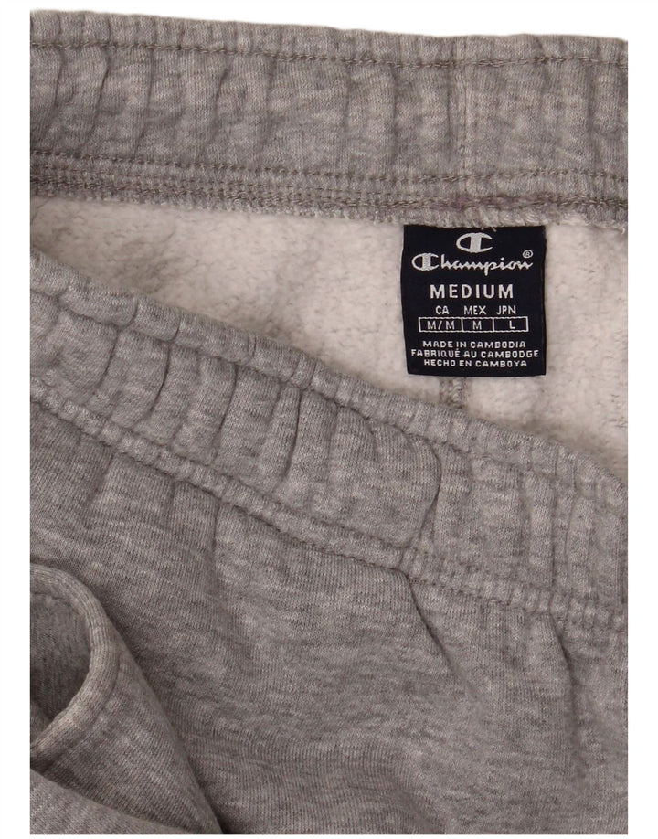 Pantaloni de trening grafic pentru bărbați Champion Pantaloni de jogging Gri mediu