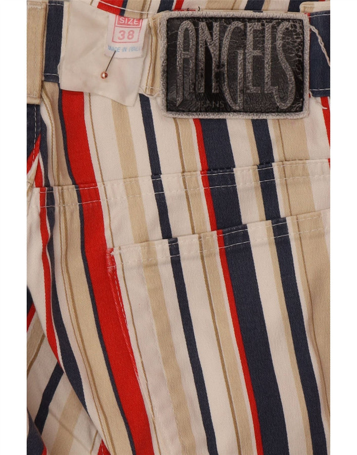 ANGELS Blugi de damă cropped EU 38 Medium W28 L25 Multicolore Dungi