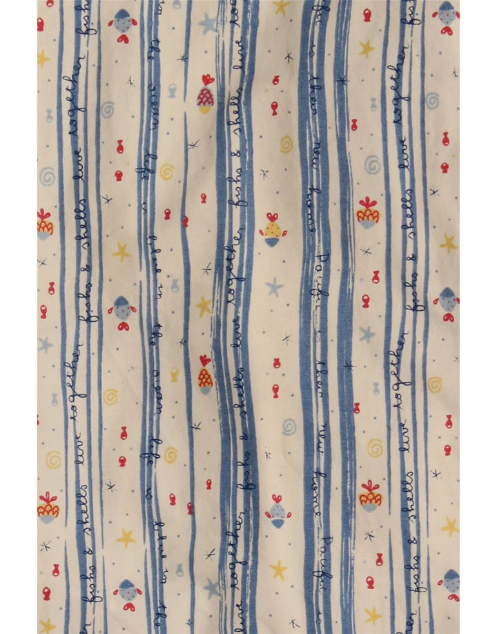 Cămașă cu mânecă scurtă Calvin Klein pentru bărbați, bumbac cu dungi albe medii