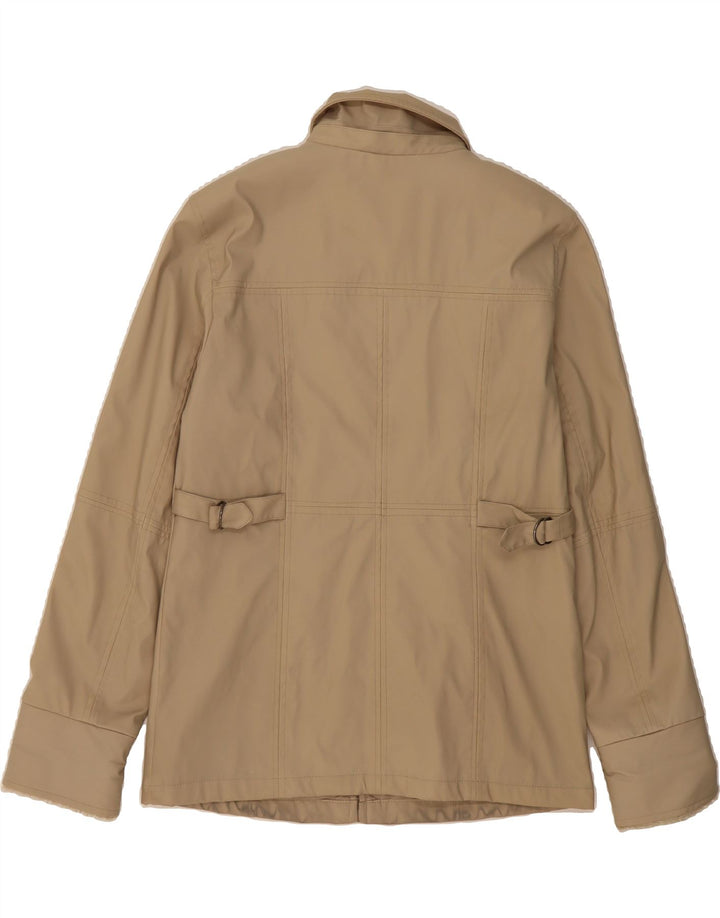 LEE Womens Windbreaker Jacket UK 12 Medium Beige Polyamide Vintage Lee and Second-Hand Lee from Messina Hembry 