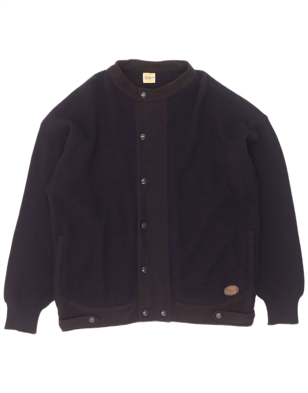 Pulover cardigan pentru bărbați Ruffo XL bleumarin