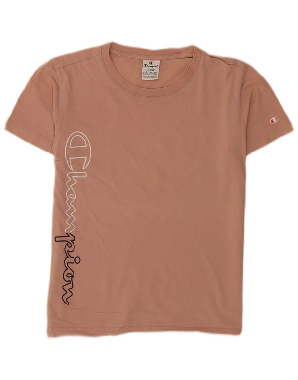 Tricou grafic Champion pentru femei Top UK 14 Large Pink