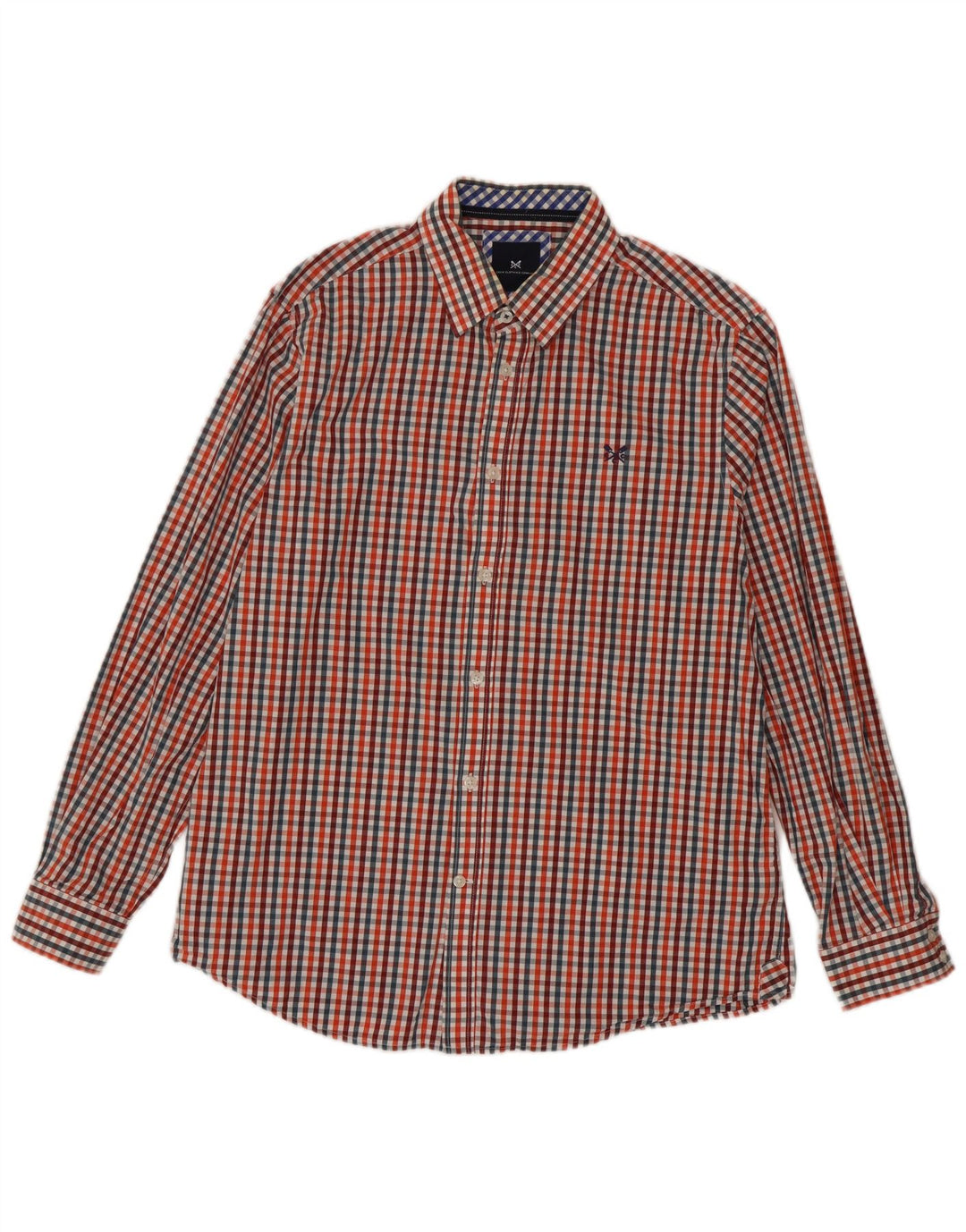 Crew Clothing Cămașă clasică pentru bărbați, mare, multicolor, bumbac