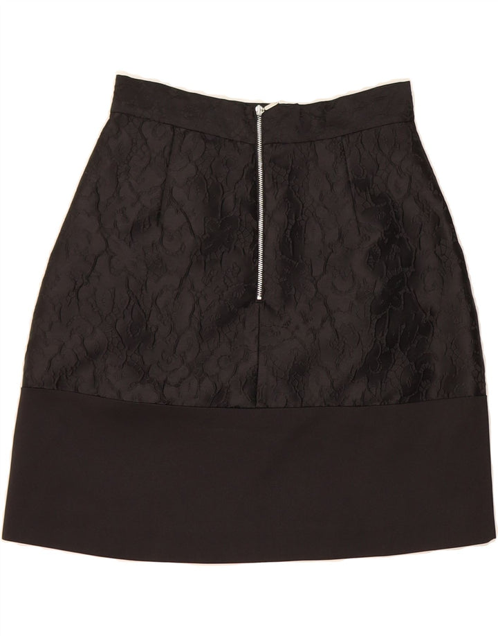 COAST Womens High Waist Mini Skirt UK 8 Small W26  Black Polyester Vintage Coast and Second-Hand Coast from Messina Hembry 
