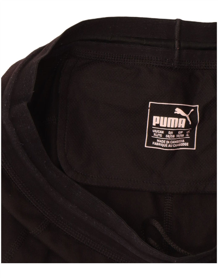 Leggings pentru bărbați Puma XL, negru, bloc de culoare