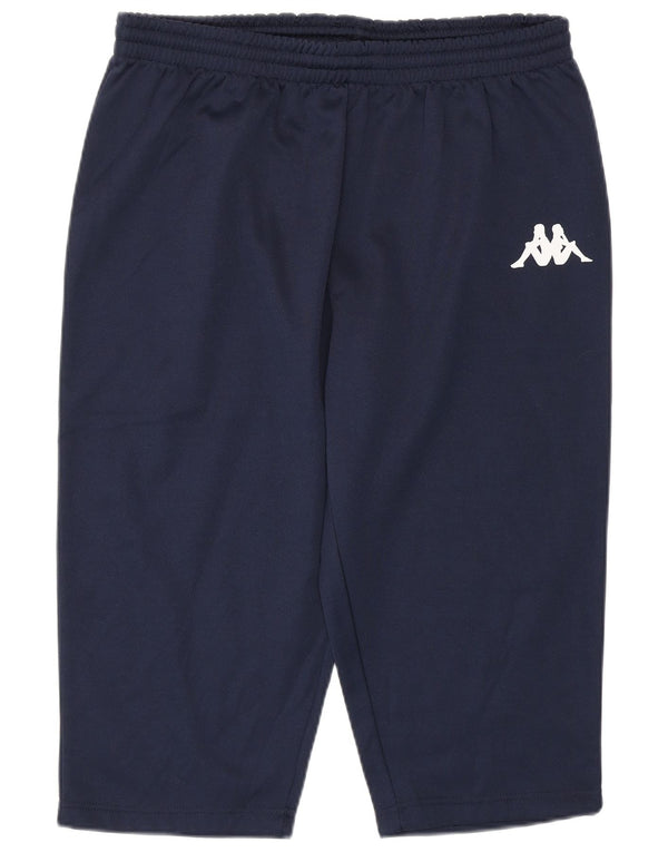 Pantaloni de trening Capri pentru femei KAPPA UK 18 XL poliester bleumarin