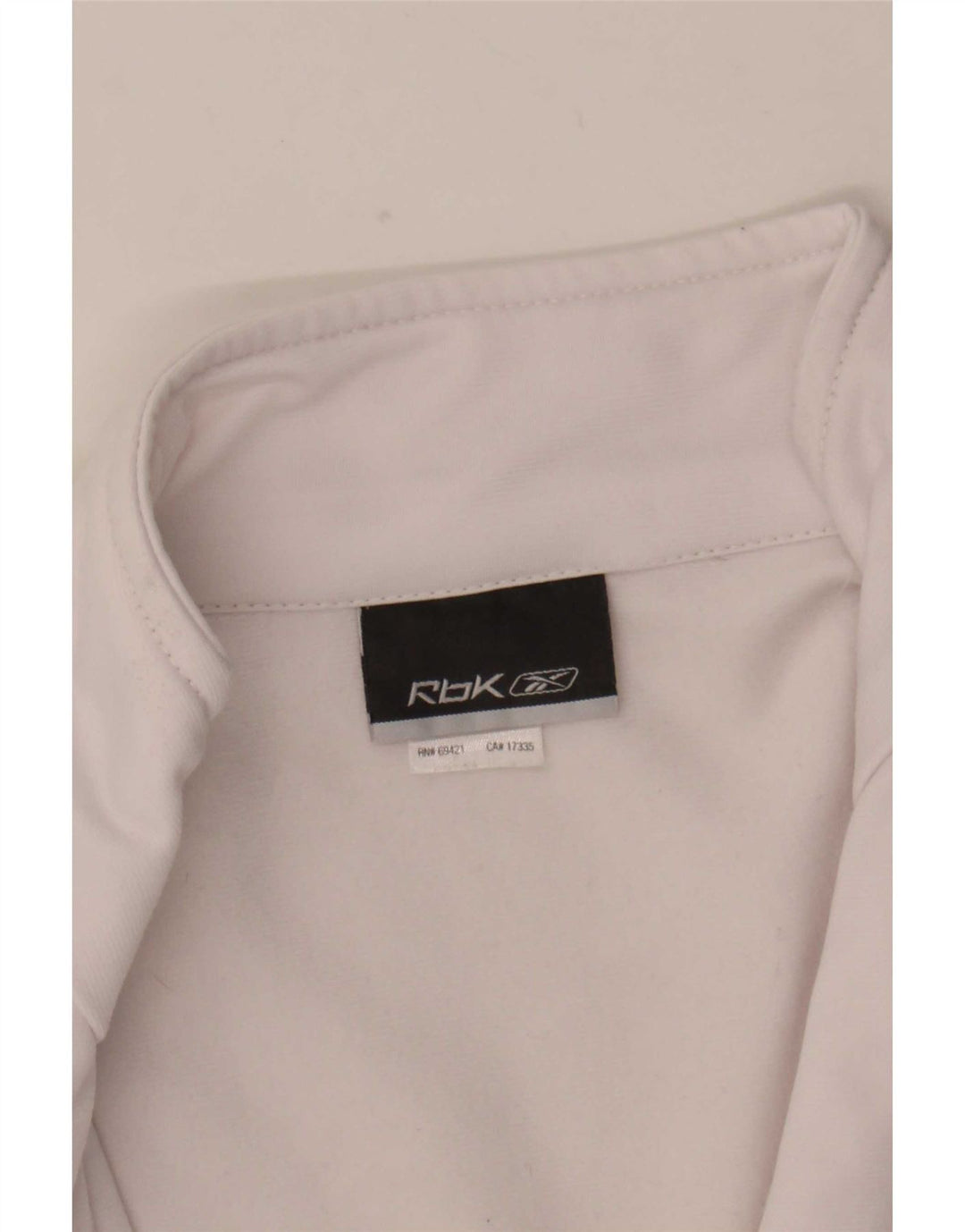 Jachetă de trening Reebok pentru femei UK 12 Medium White Colorblock Poliester