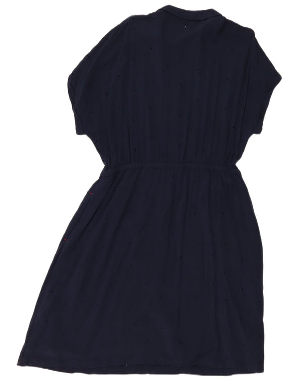 Rochie A-Line pentru femei Joules UK 18 XL Bleumarin Viscoză