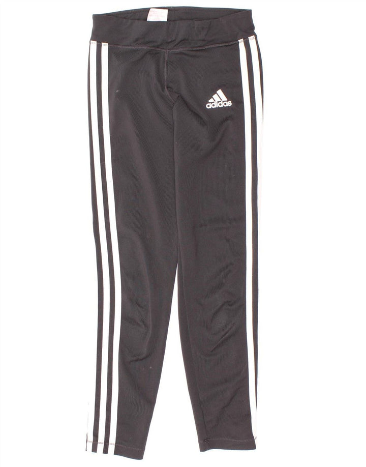 Adidas Fete Climalite Leggings 9-10 Ani Mici Poliester Negru