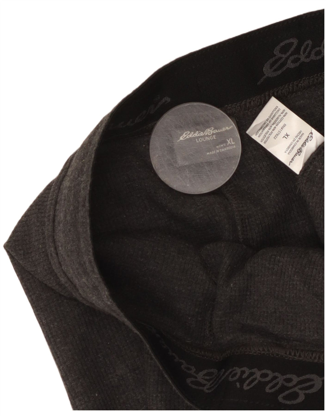 Pantaloni scurți sport pentru bărbați Eddie Bauer XL bumbac gri