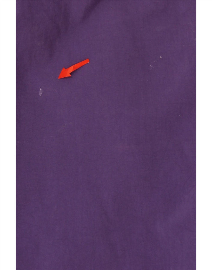 SAN FELICE Womens Windbreaker Jacket IT 42 Medium Purple Polyamide Vintage San Felice and Second-Hand San Felice from Messina Hembry 