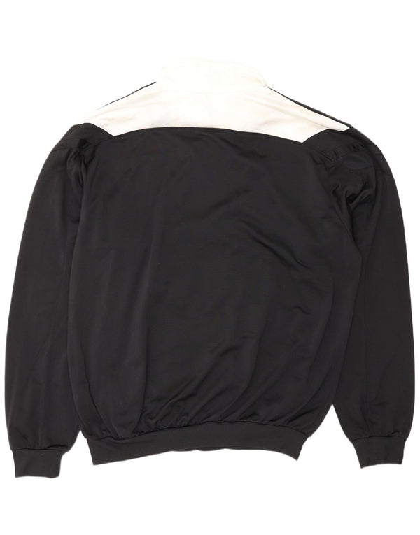 Jachetă de trening pentru bărbați ADIDAS UK 52/54 2XL Negru Poliester color bloc