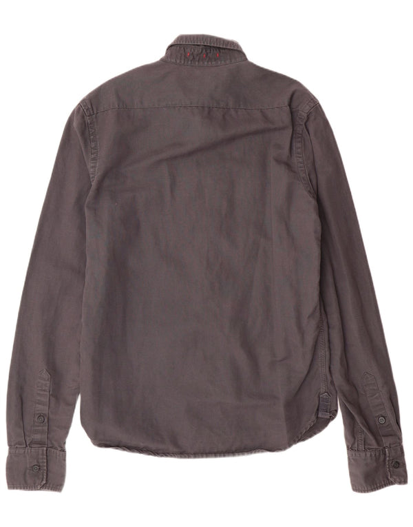 Cămașă pentru bărbați Superdry XL bumbac gri