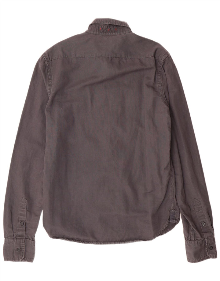 Cămașă pentru bărbați Superdry XL bumbac gri