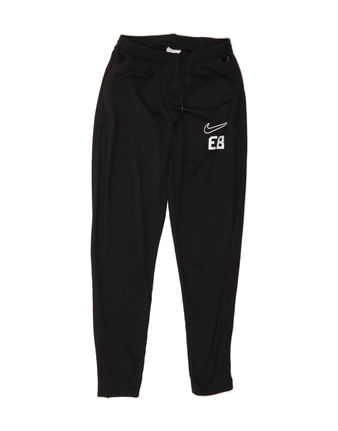 NIKE Mens Dri Fit Graphic Tracksuit Trousers Small Black Polyester Vintage Nike and Second-Hand Nike from Messina Hembry 
