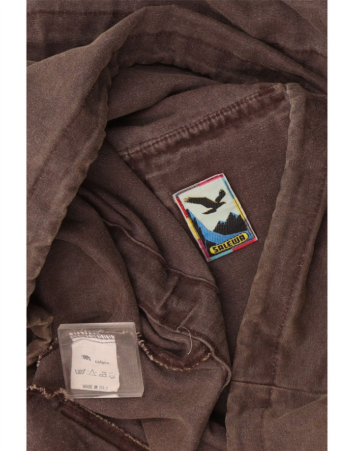 Jachetă pentru bărbați SALEWA UK 42 XL, bumbac color bloc, gri