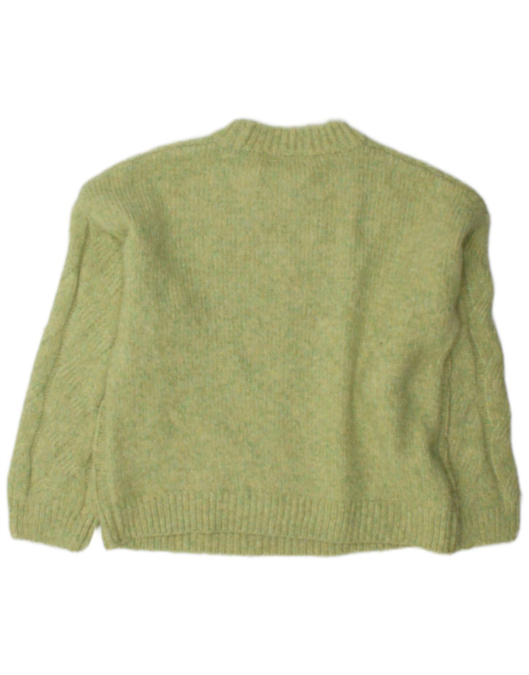 Pulover pentru femei Marks & Spencer cu decolteu triplu UK 14 verde mediu