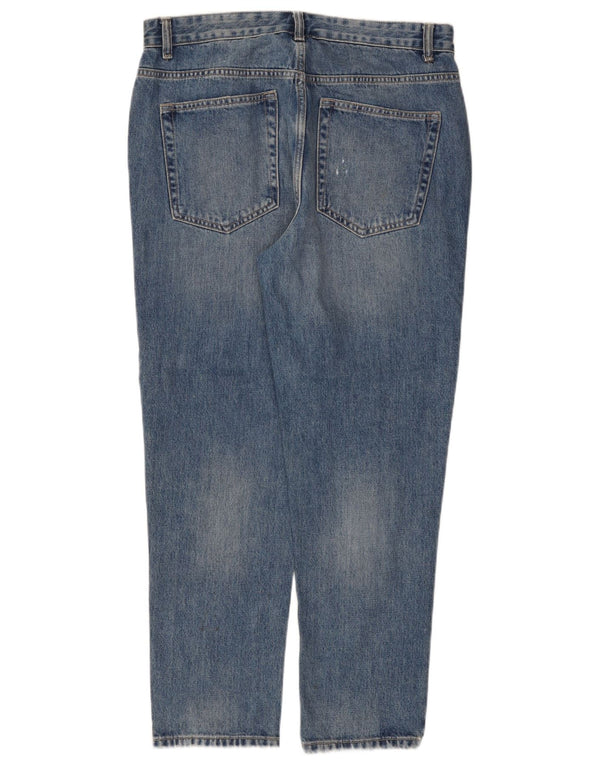 Blugi conici pentru bărbați Zara EU 42 Large W32 L27 Blue Bumbac