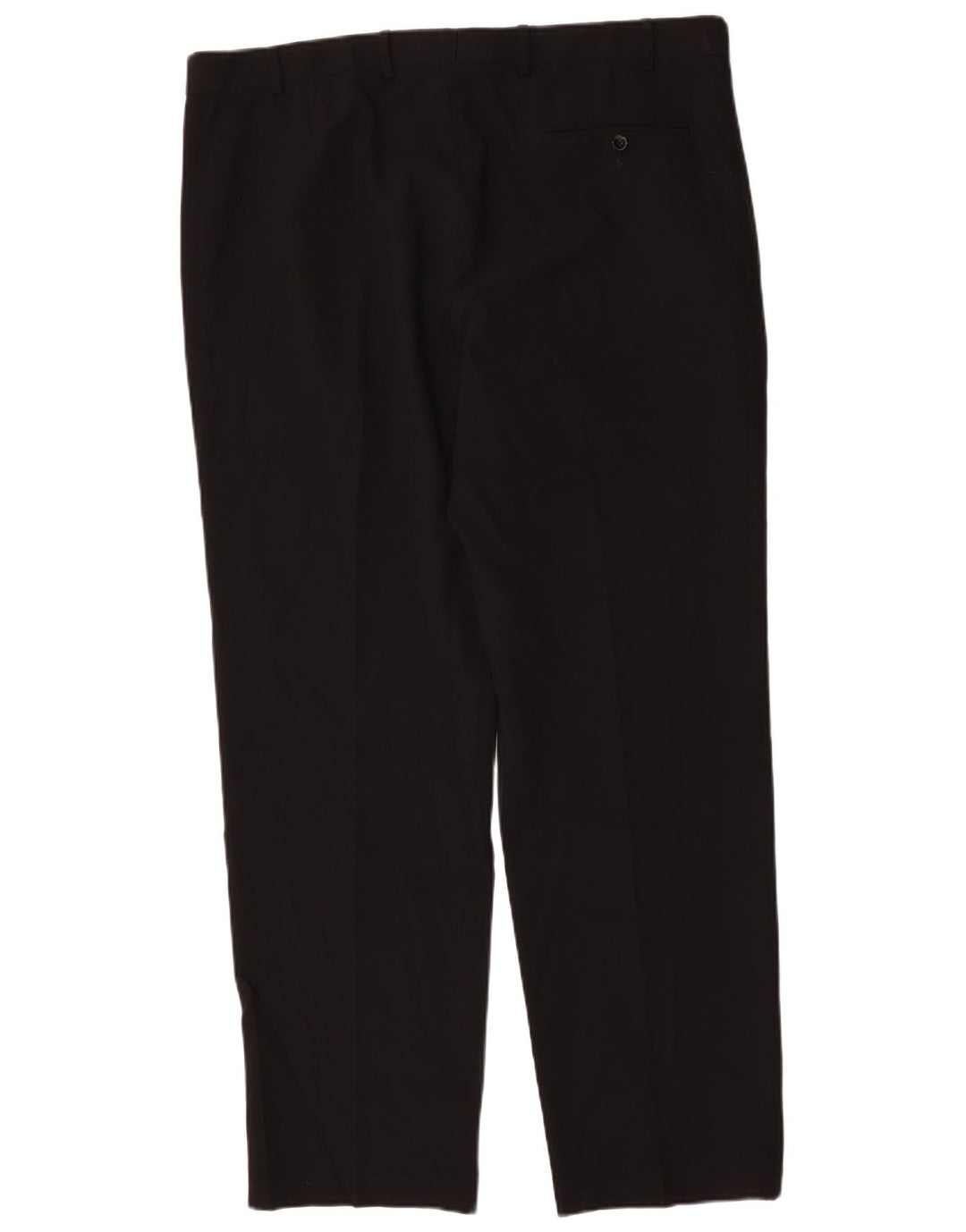Marks & Spencer Pantaloni drepți pentru bărbați L42 L33 Poliester negru