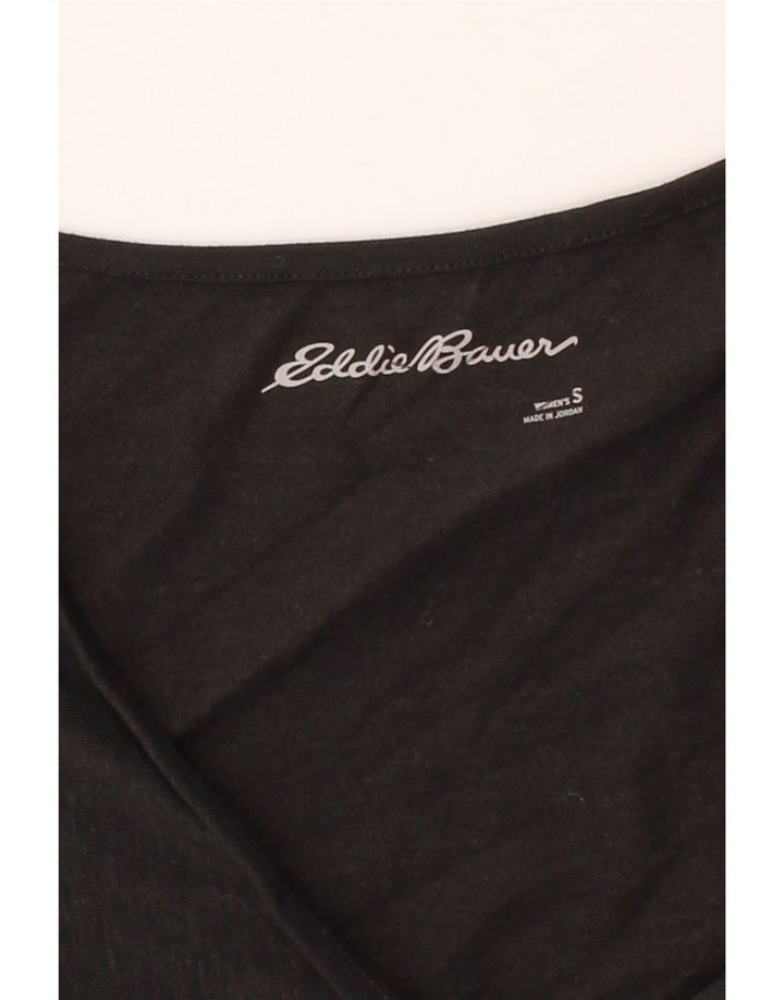 EDDIE BAUER Womens 3/4 Sleeve A-Line Dress UK 10 Small Black Polyester Vintage Eddie Bauer and Second-Hand Eddie Bauer from Messina Hembry 