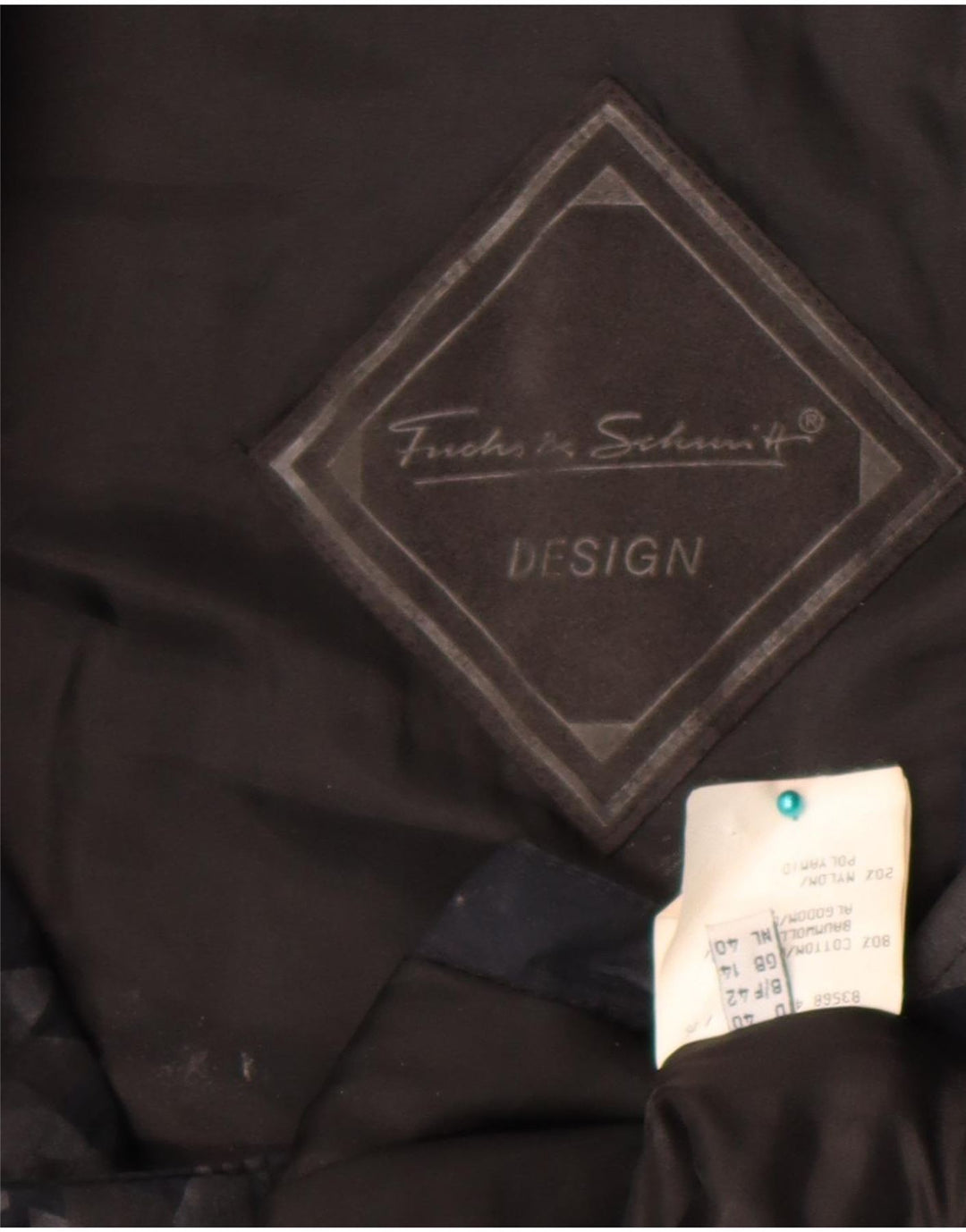 Palton căptușit cu glugă pentru femei FUCHS & SCHMITT UK 14 Medium Gri Geometric