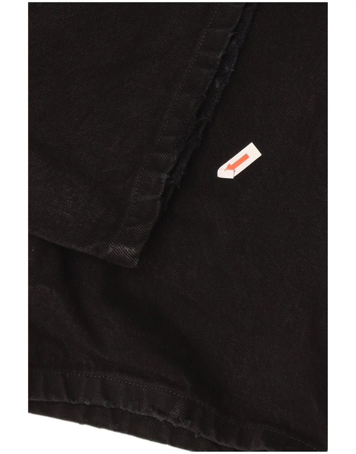 Blugi drepti pentru bărbați Wrangler W44 L30 bumbac negru