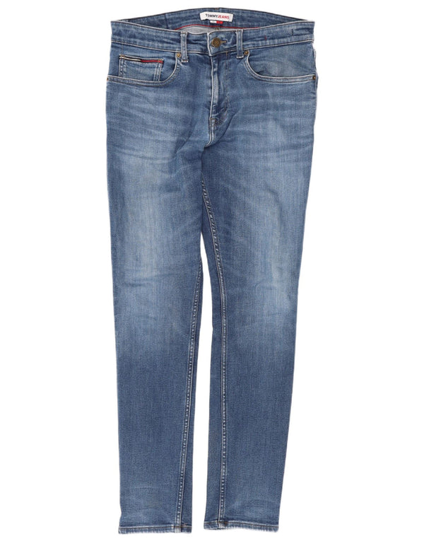 Blugi slim pentru bărbați Tommy Hilfiger W31 L32 bumbac albastru