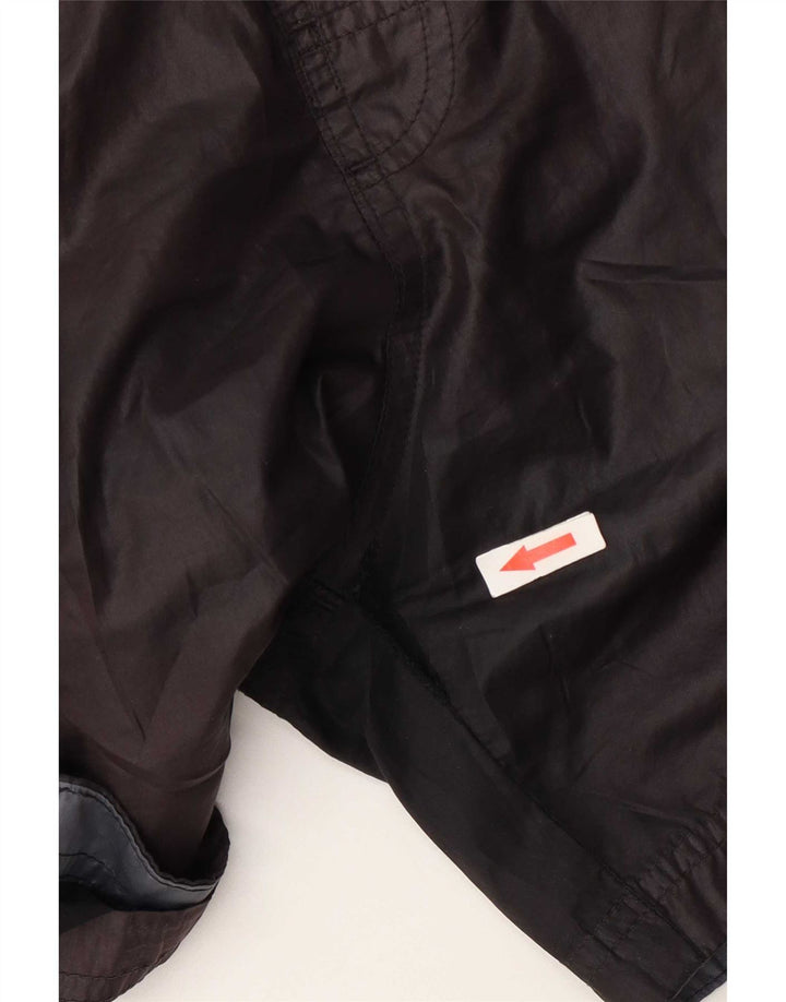 Pantaloni scurți de înot grafic Calvin Klein pentru bărbați, poliester maro mic