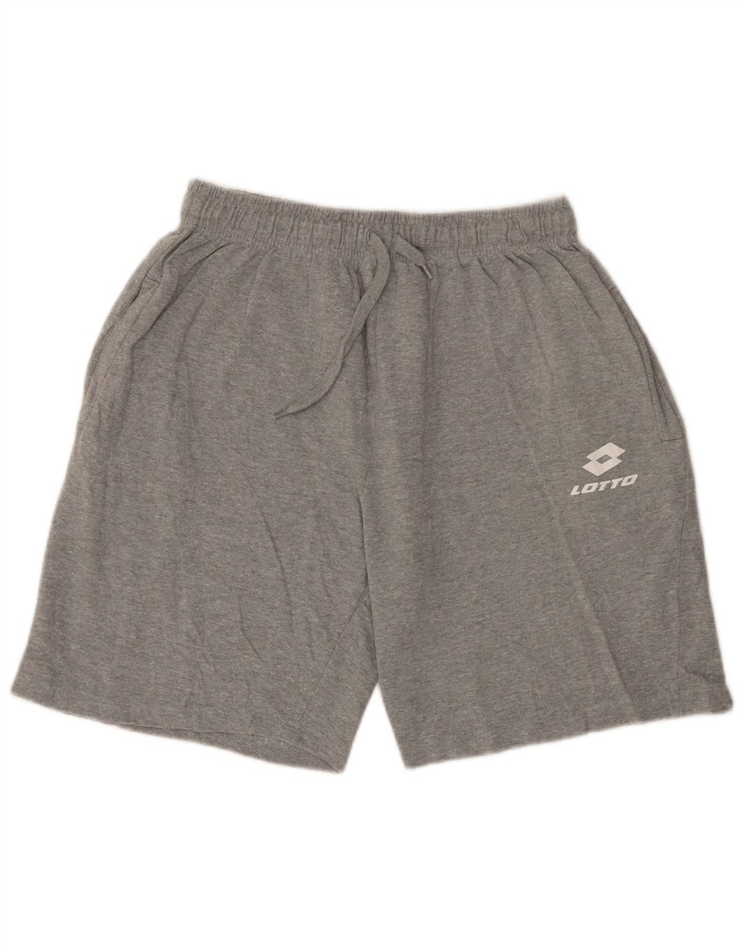 Pantaloni scurți sport pentru bărbați Lotto XL bumbac gri