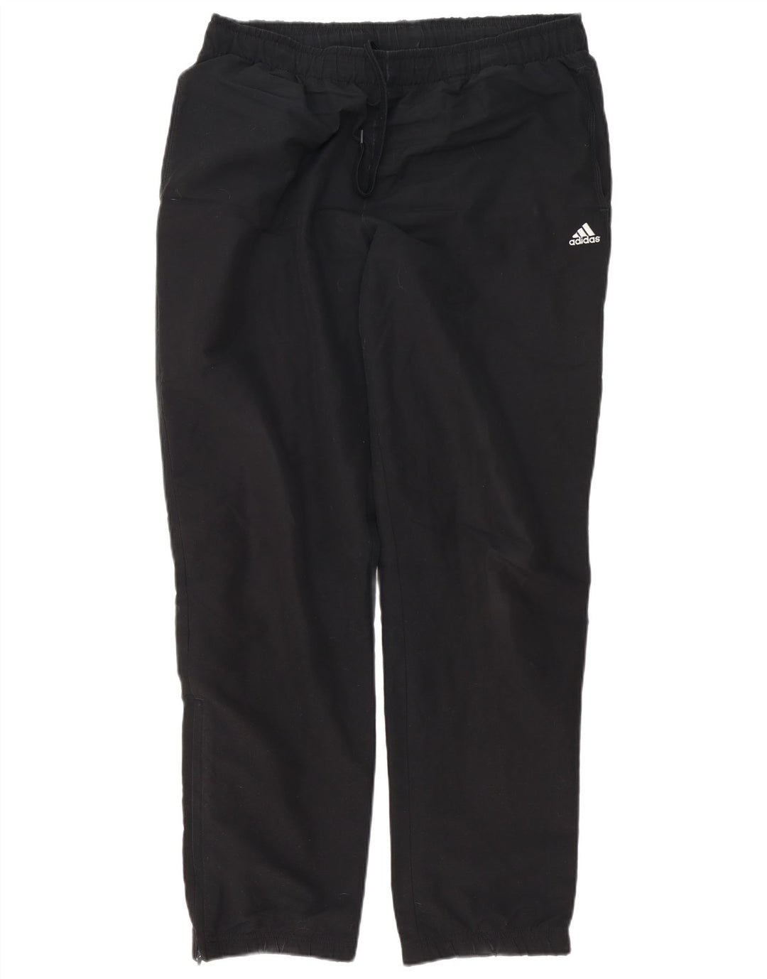 Pantaloni de trening Adidas Climalite pentru bărbați Pantaloni de jogging, mari, negru, poliester