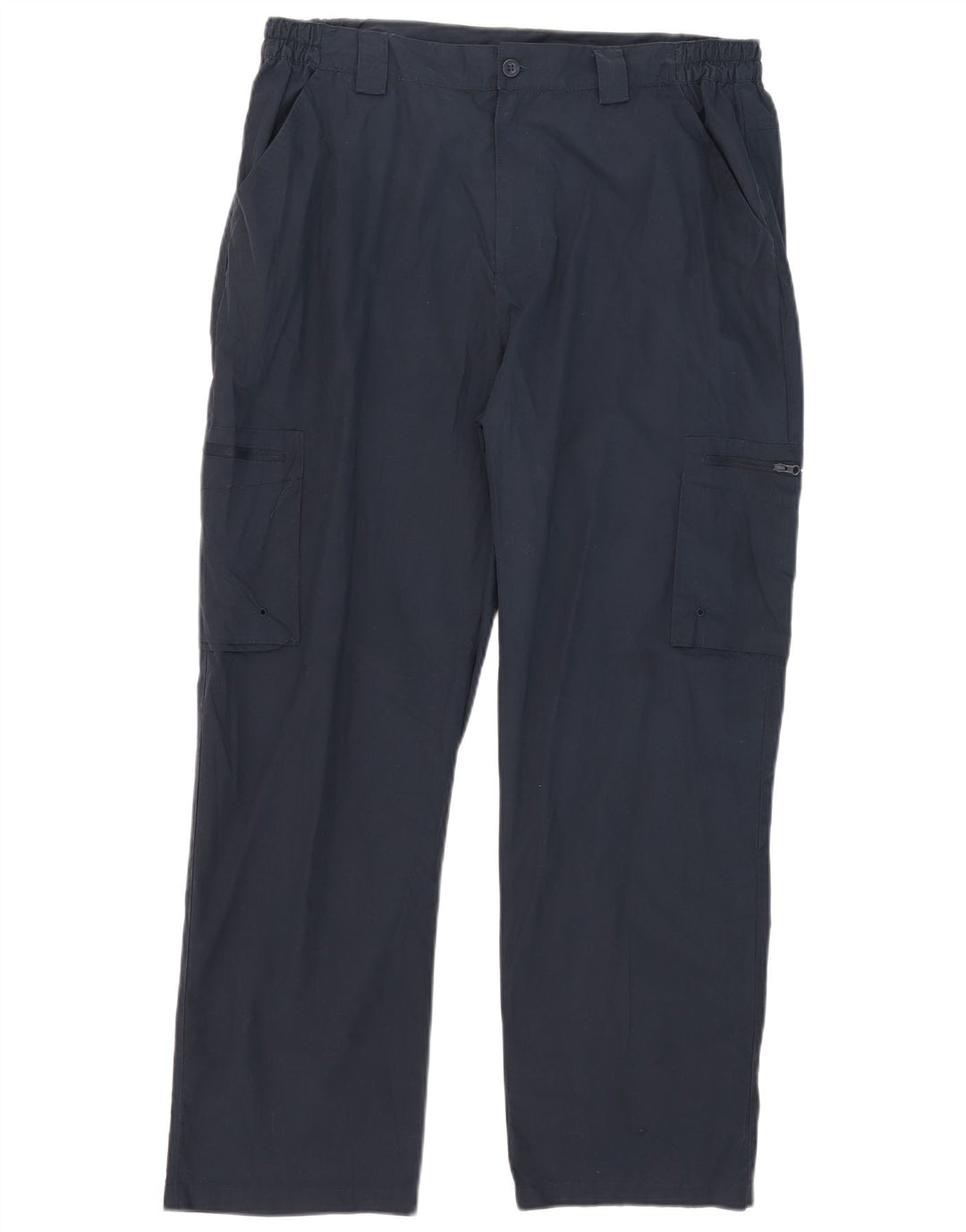 Pantaloni cargo drepti pentru bărbați Mountain Warehouse L36 L29 Poliester bleumarin