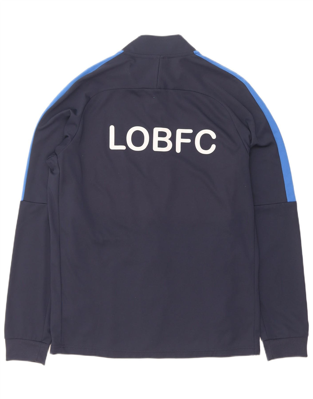 Jachetă de top pentru trening Nike Dri Fit Graphic pentru bărbați, mijlociu, bleumarin, color block