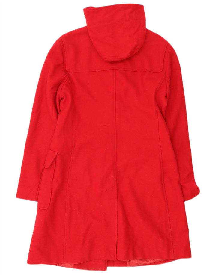 Duffle Coat pentru femei Benetton IT 46 Lână roșie mare