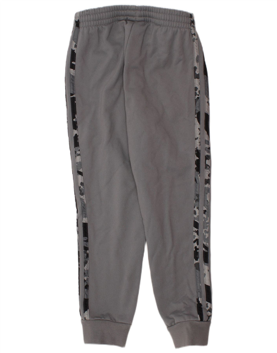 Pantaloni de trening ADIDAS băieți Joggeri 5-6 ani bumbac camuflaj gri
